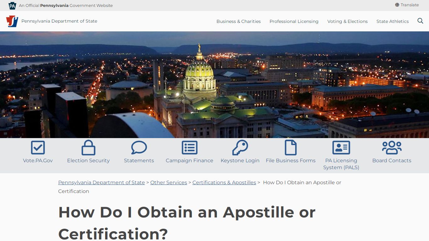 How Do I Obtain an Apostille or Certification